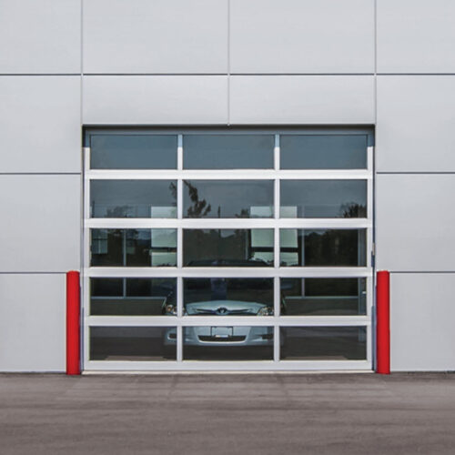 C.H.I. Full-View Aluminum Commercial Roll Up Doors - ACE Garage Door
