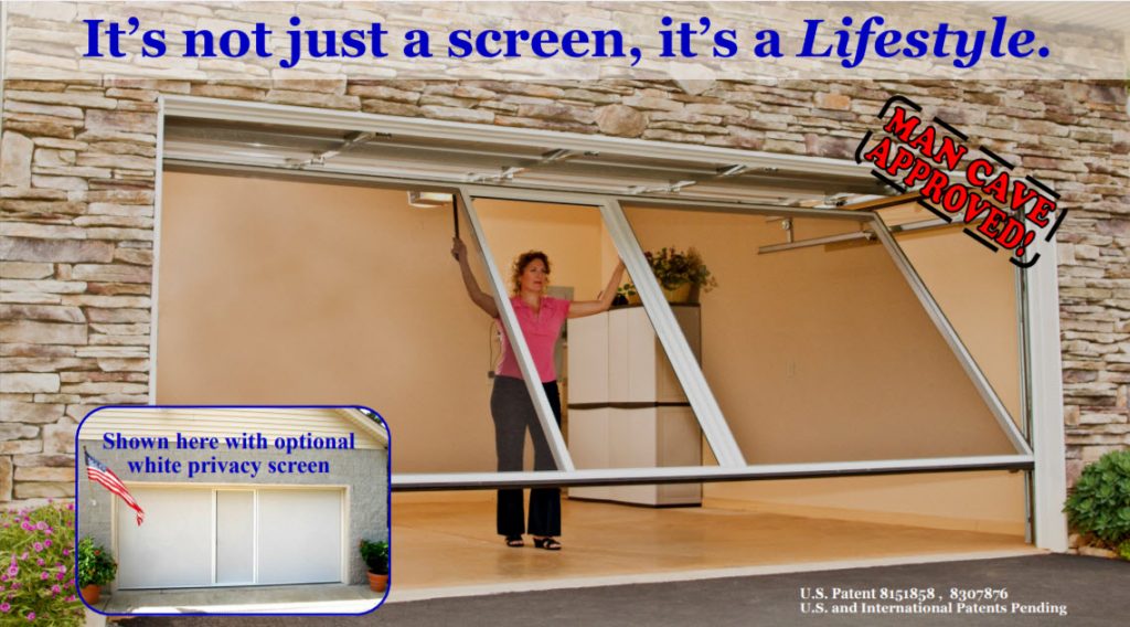 amazing garage screen door system lifestyle screens