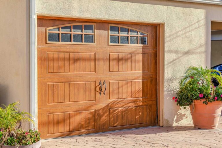 Wood-garage-door