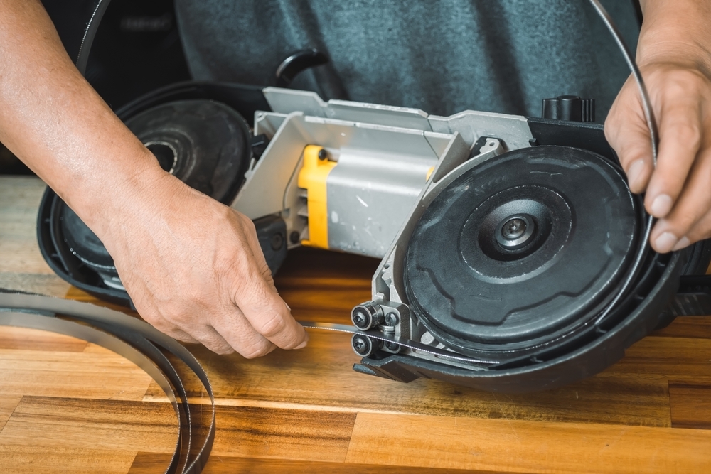 Why We Use a Band Saw in Garage Door Installation - garage door installation new orleans