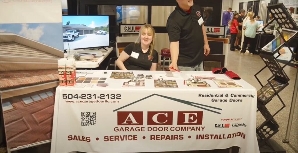 Connecting With Our Community at the 2025 Home & Garden Show - ace garage door - garage door repair new orleans - home and garden