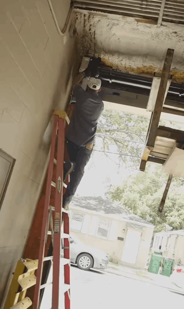 commercial garage door services in desterhan - ace garage door