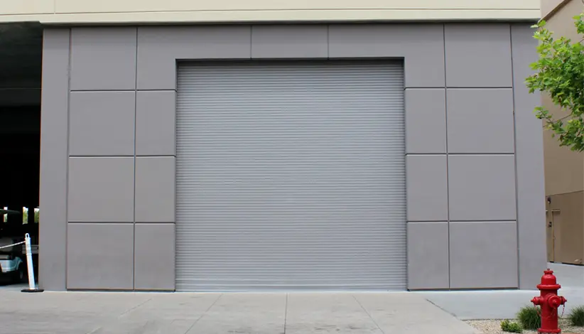 commercial garage door - ace garage door llc