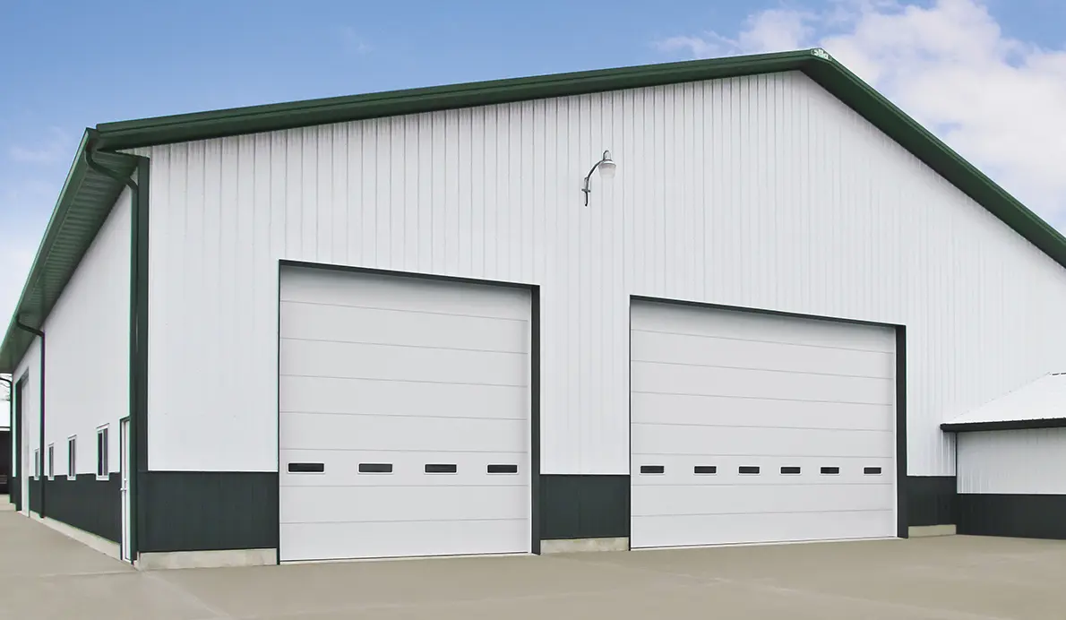commercial garage door - ace garage door llc