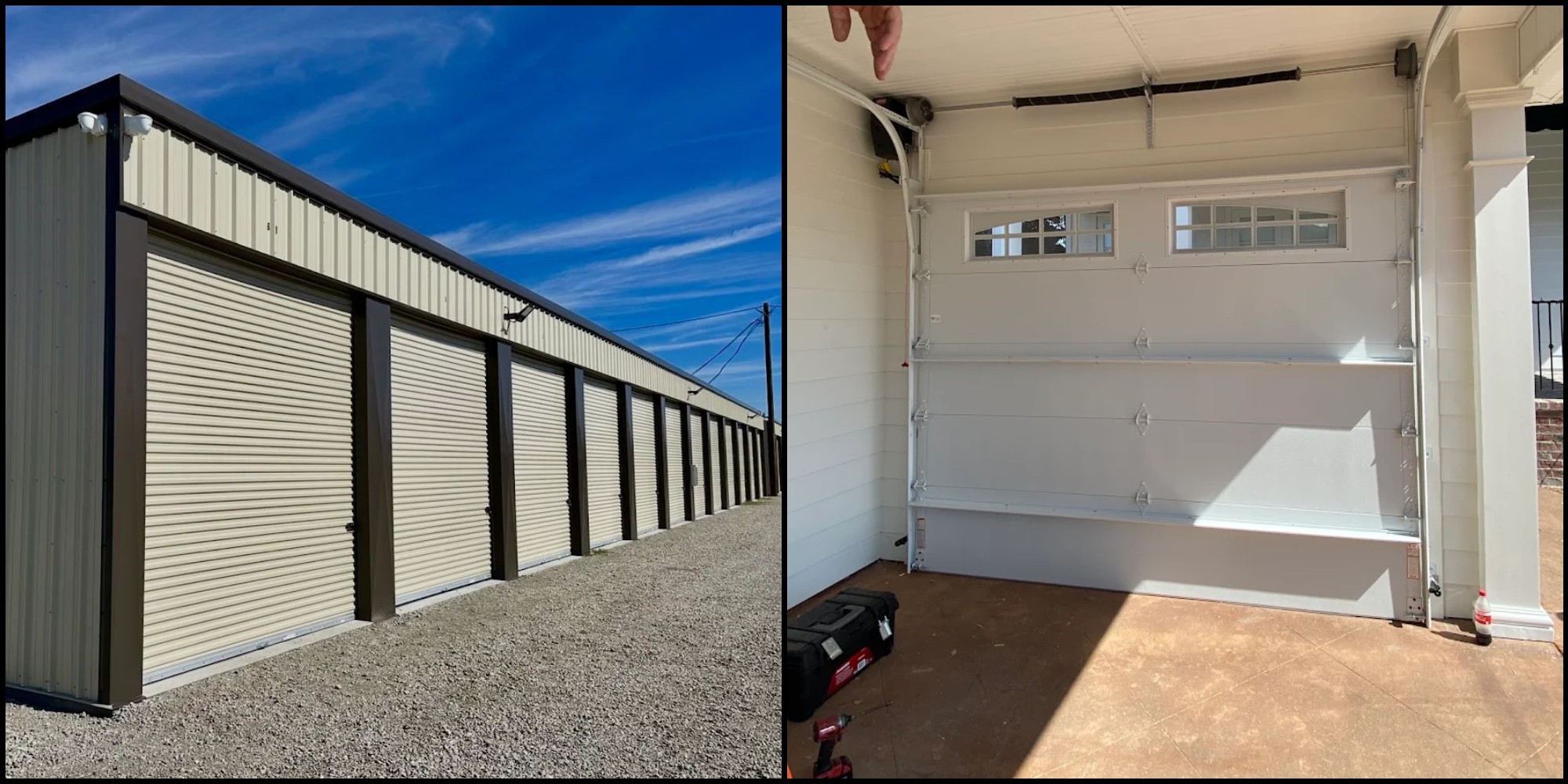 steel garage doors in louisiana - ace garage door