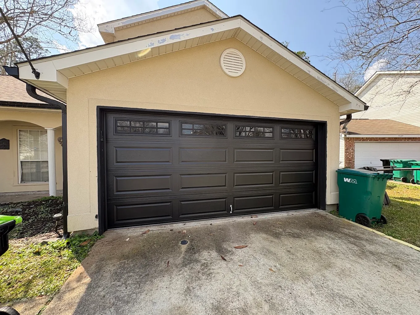 wood garage door - ace garage door